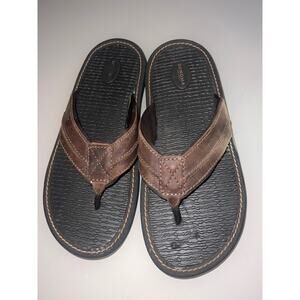 Sonoma Leather Flip Flop Sandals - Men’s Size 10